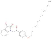 1H-Indole-2,3-dione, 1-[2-oxo-2-[4-(tetradecyloxy)phenyl]ethyl]-