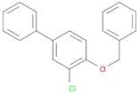 1,1'-Biphenyl, 3-chloro-4-(phenylmethoxy)-