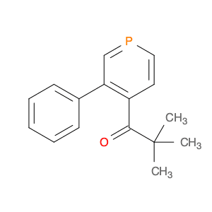 1-Propanone, 2,2-dimethyl-1-(3-phenyl-4-phosphorinyl)-