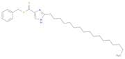 1H-Imidazole-4-carbodithioic acid, 2-heptadecyl-, phenylmethyl ester