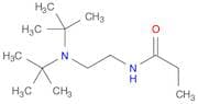 Propanamide, N-[2-[bis(1,1-dimethylethyl)amino]ethyl]-