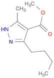 1H-Pyrazole-4-carboxylic acid, 3-butyl-5-methyl-, methyl ester