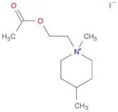 Piperidinium, 1-[2-(acetyloxy)ethyl]-1,4-dimethyl-, iodide