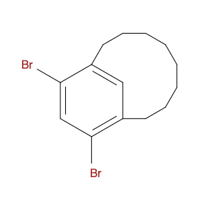 Bicyclo[8.3.1]tetradeca-1(14),10,12-triene, 11,13-dibromo-