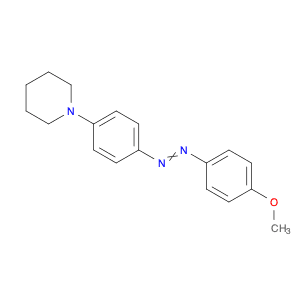 Piperidine, 1-[4-[(4-methoxyphenyl)azo]phenyl]-