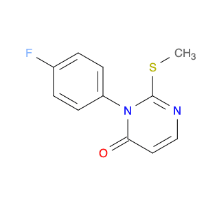 3-(4-Fluorophenyl)-2-(methylthio)pyrimidin-4(3H)-one