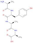L-Alanine, N-[N-(N-L-alanyl-L-tyrosyl)-L-alanyl]-
