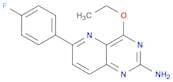 Pyrido[3,2-d]pyrimidin-2-amine, 4-ethoxy-6-(4-fluorophenyl)-