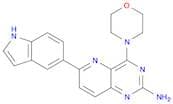 Pyrido[3,2-d]pyrimidin-2-amine, 6-(1H-indol-5-yl)-4-(4-morpholinyl)-