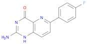 Pyrido[3,2-d]pyrimidin-4(1H)-one, 2-amino-6-(4-fluorophenyl)-