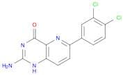 Pyrido[3,2-d]pyrimidin-4(1H)-one, 2-amino-6-(3,4-dichlorophenyl)-