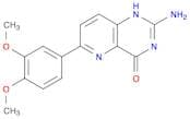 Pyrido[3,2-d]pyrimidin-4(1H)-one, 2-amino-6-(3,4-dimethoxyphenyl)-