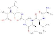L-Alanine, N-[N-[N-[N-(N-alanyl-L-leucyl)-L-leucyl]-L-alanyl]-L-leucyl]-