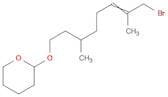 2H-Pyran, 2-[(8-bromo-3,7-dimethyl-6-octenyl)oxy]tetrahydro-