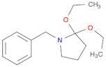 Pyrrolidine, 2,2-diethoxy-1-(phenylmethyl)-
