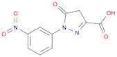 1H-Pyrazole-3-carboxylicacid, 4,5-dihydro-1-(3-nitrophenyl)-5-oxo-