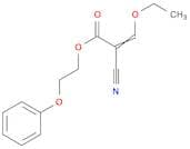 2-Propenoic acid, 2-cyano-3-ethoxy-, 2-phenoxyethyl ester