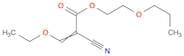 2-Propenoic acid, 2-cyano-3-ethoxy-, 2-propoxyethyl ester