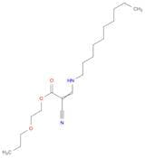 2-Propenoic acid, 2-cyano-3-(decylamino)-, 2-propoxyethyl ester