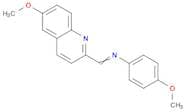 Benzenamine, 4-methoxy-N-[(6-methoxy-2-quinolinyl)methylene]-