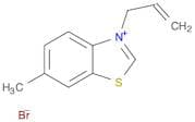 Benzothiazolium, 6-methyl-3-(2-propenyl)-, bromide