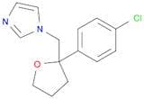 1H-Imidazole, 1-[[2-(4-chlorophenyl)tetrahydro-2-furanyl]methyl]-