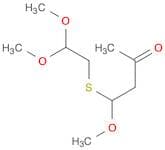 2-Butanone, 4-[(2,2-dimethoxyethyl)thio]-4-methoxy-
