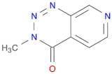 Pyrido[3,4-d]-1,2,3-triazin-4(3H)-one, 3-methyl-