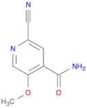 4-Pyridinecarboxamide, 2-cyano-5-methoxy-