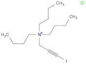 1-Butanaminium, N,N-dibutyl-N-(3-iodo-2-propynyl)-, chloride
