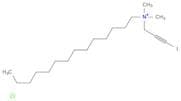 1-Tetradecanaminium, N-(3-iodo-2-propynyl)-N,N-dimethyl-, chloride