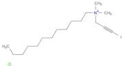 1-Dodecanaminium, N-(3-iodo-2-propynyl)-N,N-dimethyl-, chloride