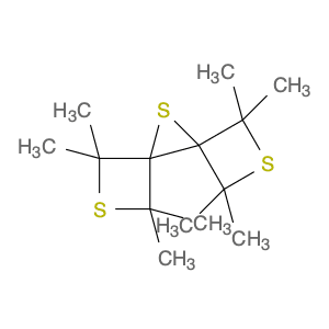 2,7,9-Trithiadispiro[3.0.3.1]nonane, 1,1,3,3,6,6,8,8-octamethyl-