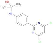 2-Propanol, 2-[[4-(4,6-dichloro-2-pyrimidinyl)phenyl]amino]-