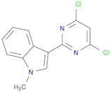 1H-Indole, 3-(4,6-dichloro-2-pyrimidinyl)-1-methyl-