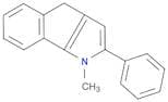Indeno[1,2-b]pyrrole, 1,4-dihydro-1-methyl-2-phenyl-