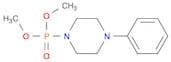 Phosphonic acid, (4-phenyl-1-piperazinyl)-, dimethyl ester