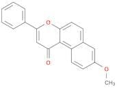 1H-Naphtho[2,1-b]pyran-1-one, 8-methoxy-3-phenyl-