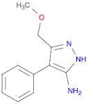 3-(Methoxymethyl)-4-phenyl-1H-pyrazol-5-amine
