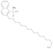 1-Naphthalenesulfonamide, 2-hexadecyl-