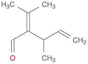 4-Pentenal, 3-methyl-2-(1-methylethylidene)-