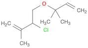 1-Butene, 3-chloro-4-[(1,1-dimethyl-2-propenyl)oxy]-2-methyl-