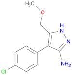 4-(4-Chlorophenyl)-3-(methoxymethyl)-1H-pyrazol-5-amine