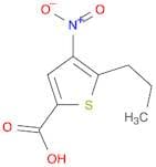 2-Thiophenecarboxylic acid, 4-nitro-5-propyl-