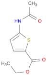 2-Thiophenecarboxylic acid, 5-(acetylamino)-, ethyl ester