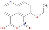 4-Quinolinecarboxylic acid, 6-ethoxy-5-nitro-