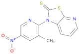 Thiazolo[5,4-b]pyridine-2(1H)-thione, 1-(3-methyl-5-nitro-2-pyridinyl)-