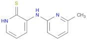 2(1H)-Pyridinethione, 3-[(6-methyl-2-pyridinyl)amino]-