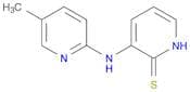 2(1H)-Pyridinethione, 3-[(5-methyl-2-pyridinyl)amino]-