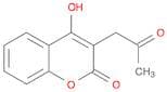 2H-1-Benzopyran-2-one, 4-hydroxy-3-(2-oxopropyl)-